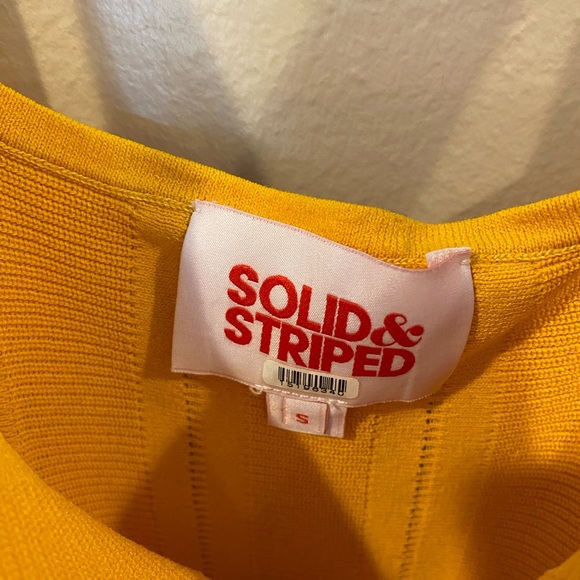 Solid & Striped The Lola Maxi Dress in Butterscotch - Yellow - Picture 13 of 13